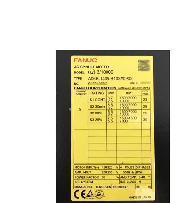 Fanuc A06B-1405-B103