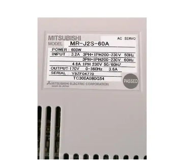 MR-J2S-60A Ổ Đĩa Servo Mitsubishi Orignal