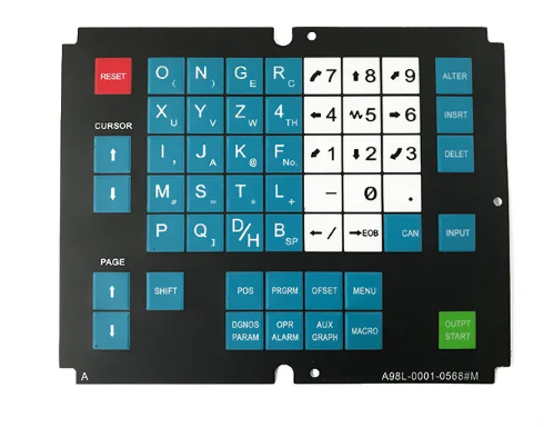 Fanuc A98L-0001-0568 # M Cnc Phần New Bàn Phím Gốc Màng