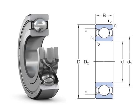 6201-2Z SKF