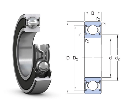 61912-2RS1 SKF