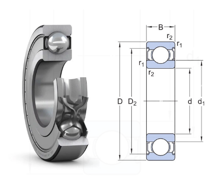61900-2RS1 SKF