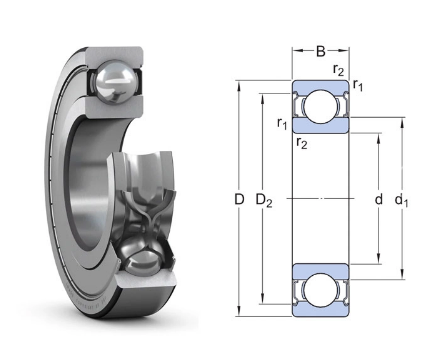 6016-2Z SKF