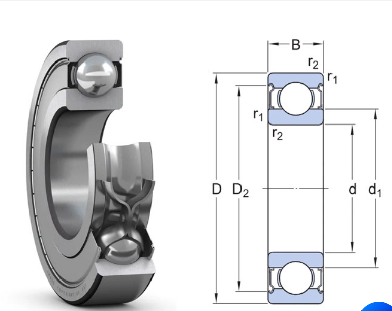 6019-2Z/C3 SKF