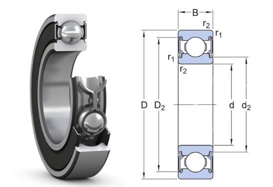 6016-2RS1 SKF