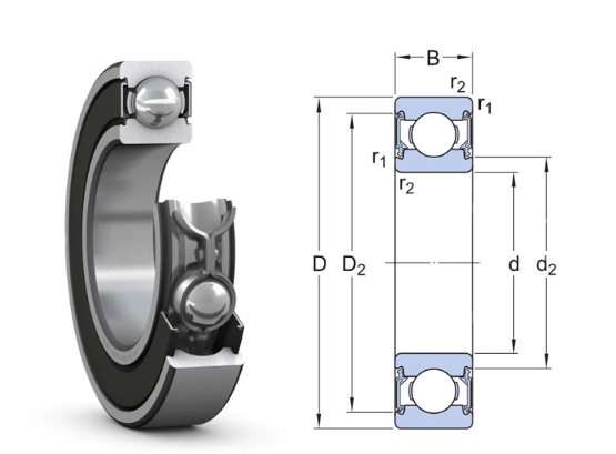 6000-2RSH/C3 SKF