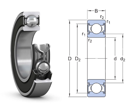 6012-2RS1 SKF