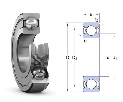 6010-2Z SKF
