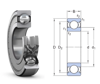 6002-2Z SKF