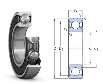 6213-2RS1/C3 SKF