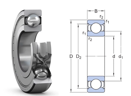 61803-2Z SKF