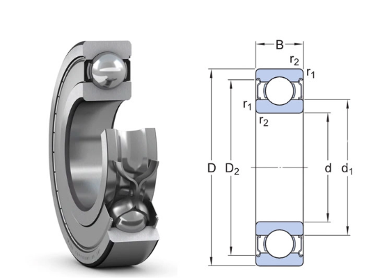 6209-2Z/C4 SKF